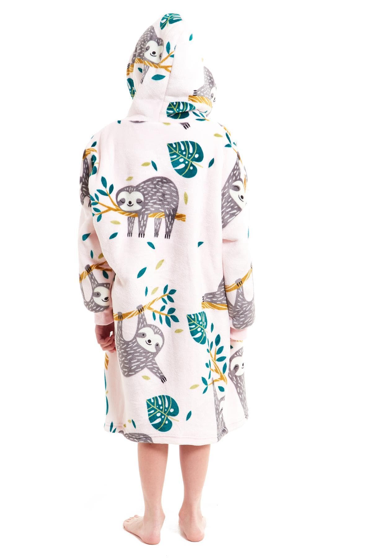 Kids' Oversized Hooded Blanket Hoodie – Sherpa-Lined, Ages 8–15 | OLIVIA ROCCO