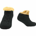 Sherpa-Lined Slipper Socks – Nordic Fair Isle, Non-Slip | Sock Stack